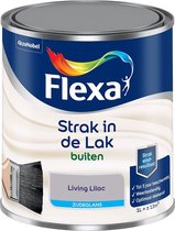 Flexa Strak in de lak - Buitenlak Zijdeglans - Living Lilac - 1l