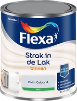 Flexa Strak in de lak - Binnenlak Mat - Calm Colour 4 - 1l