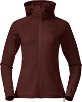 Ulstein Wool Hood Jacket - Women - Amarone Red