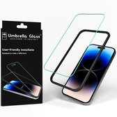 Umbrella Glass EasyClick UltraHD Screenprotector - Geschikt voor iPhone 14 Pro Max