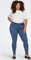 Only Dames Jeans Broeken CARPOWER REA2981 skinny Fit Blauw Volwassenen