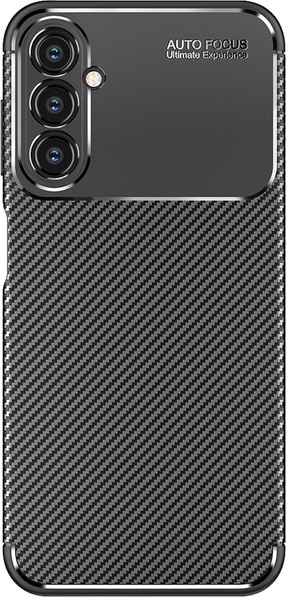 Just in Case hoesje geschikt voor Samsung Galaxy A24 4G - Rugged TPU - Zwart