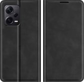 Xiaomi Redmi Note 12 Pro+ 5G Magnetic Wallet Case - Black