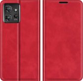 Motorola ThinkPhone Magnetic Wallet Case - Red