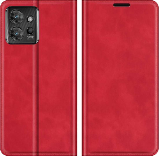 Étui portefeuille magnétique Motorola ThinkPhone - Rouge