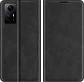 Xiaomi Redmi Note 12S Magnetic Wallet Case - Black