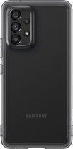 Origineel Samsung Galaxy A53 Hoesje Soft Clear Cover Zwart