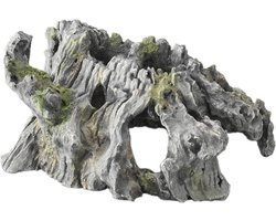 Aqua Della Aquarium decoratie Driftwood - Grijs - 24,5cm
