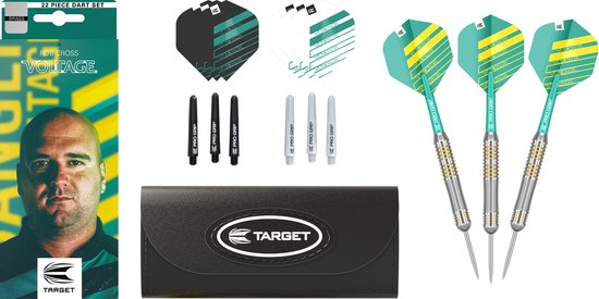 Target Rob Cross Brass Set 22 Pieces - Dartpijlen - Darts van Target — afbeelding 5