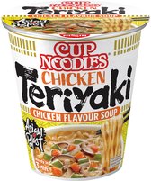 Nissin Cup Noodles Teriyaki Chicken - Voordeelverpakking - 8 stuks