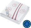 Beurer UB 90 Elektrische deken - Onderdeken - 150 x 80 cm - Test: 'zeer goed' - 2 x 9 Warmtestanden - 2 Zones - Automatische terug-en uitschakeling - Fleece - Machinewasbaar - 5 Jaar garantie - Wit