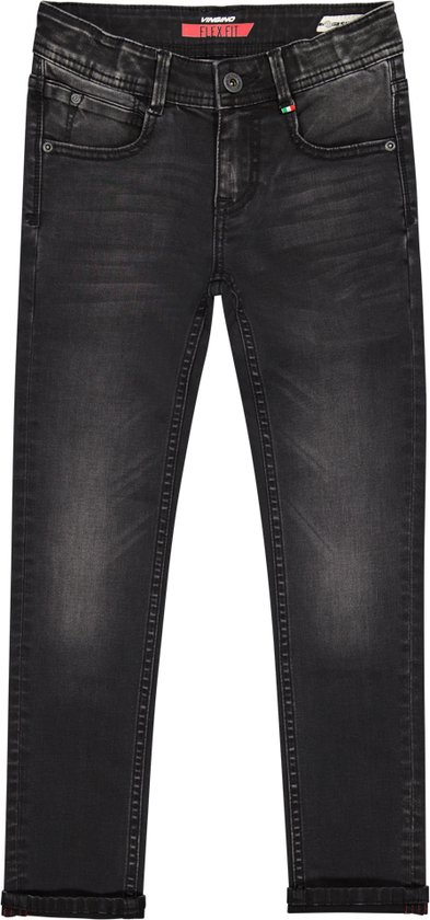 Vingino Apache Jeans Black Vintage - Maat 122