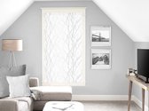Paneelgordijn "Liane", polyester, wit, 60 x 120 cm