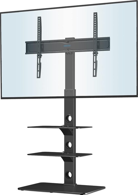 Cavus CAVTSM Universele Draaibare TV Voet Voor 32-42 Inch Schermen Zwart Glas