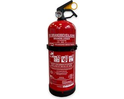 Mobiak poederblusser 2 kg - brandblusser - poederbrandblusser - abc - blusser - brandblusapparaat - blusmiddelen - brandblusser voor thuis, boot