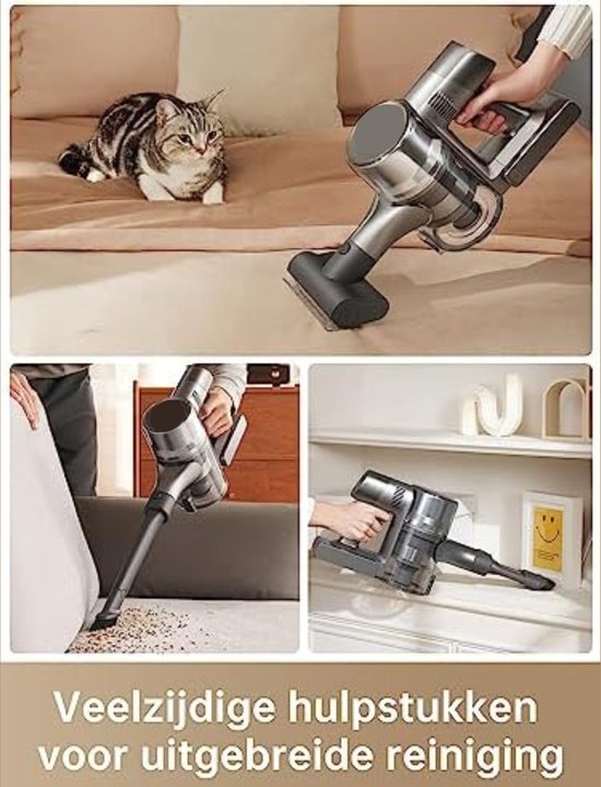 Aspirateur Balai Sans Fil Artizlee K11 Plus – Rechargeable, Sans Sac