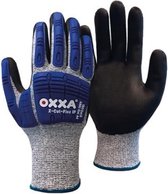 OXXA X-Cut-Flex 51-705 Gants de travail taille 12/XXXL - résistant aux coupures classe D - protection contre les chocs - antidérapant - renforcé de fibres d'acier - sécurisé ESD - construction & industrie