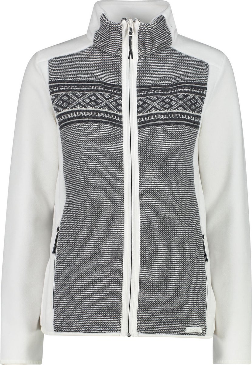 CMP Woman Jacket B.co gesso Wintersport Jassen Ski Jassen Grijs