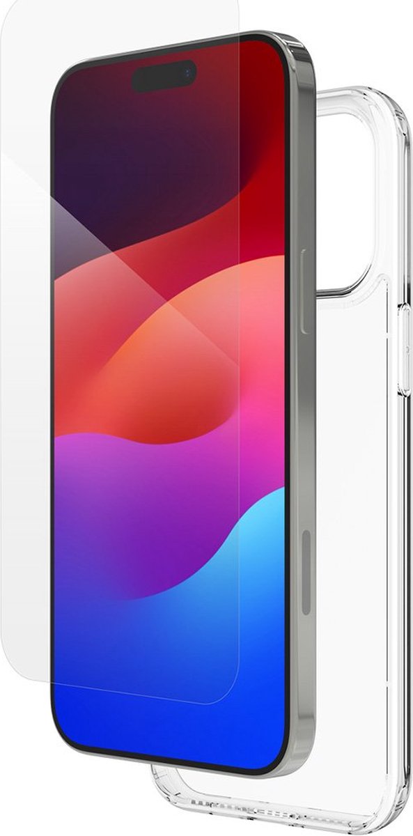 Invisible Shield - Glass Elite 360 Bundel iPhone 15 Pro Max - transparant
