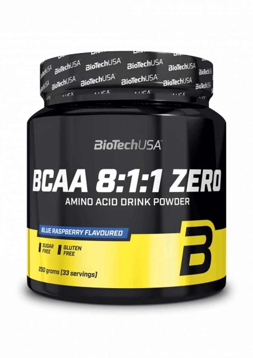 BiotechUSA BCAA 8:1:1 - BCAA Zero - 250 gram - Cola Smaak
