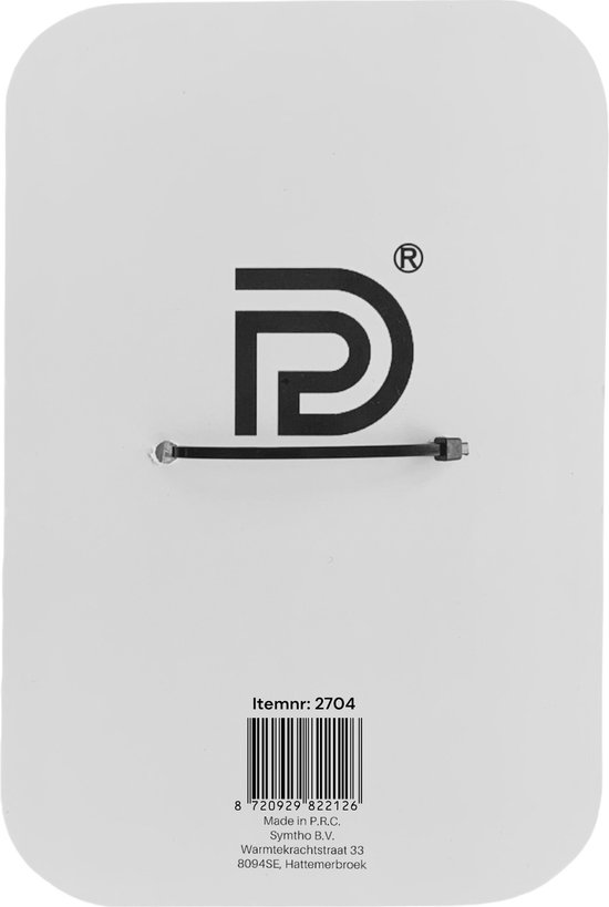 20x PD® - Zeilklemmen - Mini Zeilklem - Kleine marktklemmen - zeilklem - 20 stuks - Metaal van PD — afbeelding 5