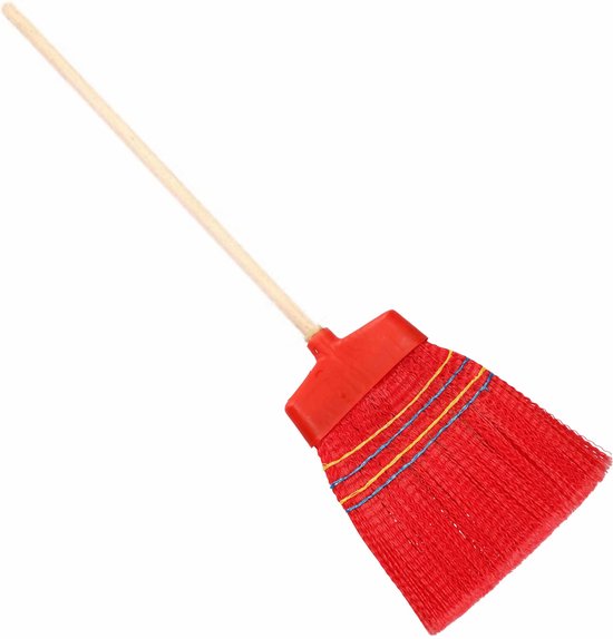 Sorex Binnen/buiten bezem - zacht - multi kleuren - 132 cm - retro bezems van Sorex — afbeelding 2