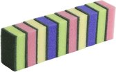 20x Tampons / éponges à récurer colorés - 9 x 6 x 3 cm - Articles de nettoyage / cuisine