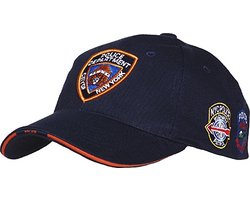 New York Police Department pet/cap - donkerblauw - politie logo petten - NYPD