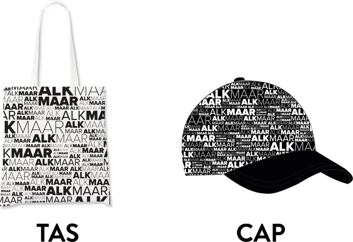 Alkmaar pet & tote bag - Voordeelpakket - Souvenirs Nederland