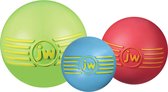 JW Isqueak Ball - Hondenspeelgoed - Hondenbal - Met pieper - Small - Meerkleurig - ø 5 cm