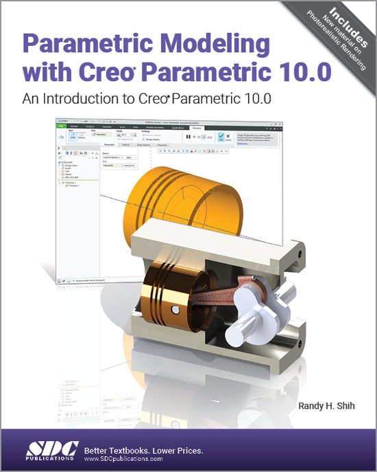 Parametric Modeling with Creo Parametric 10.0 - cover