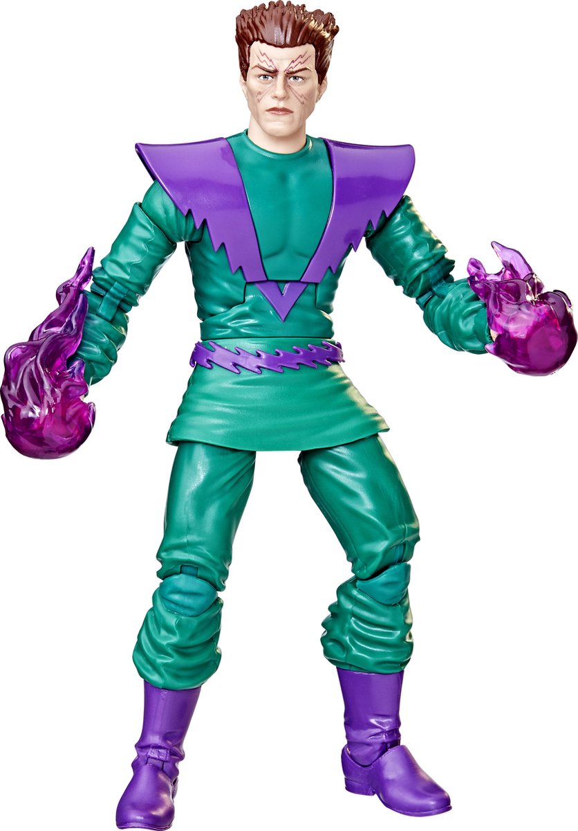 Hasbro Marvel Actiefiguur Molecule Man 15 cm Marvel Legends Puff Adder BAF Multicolours