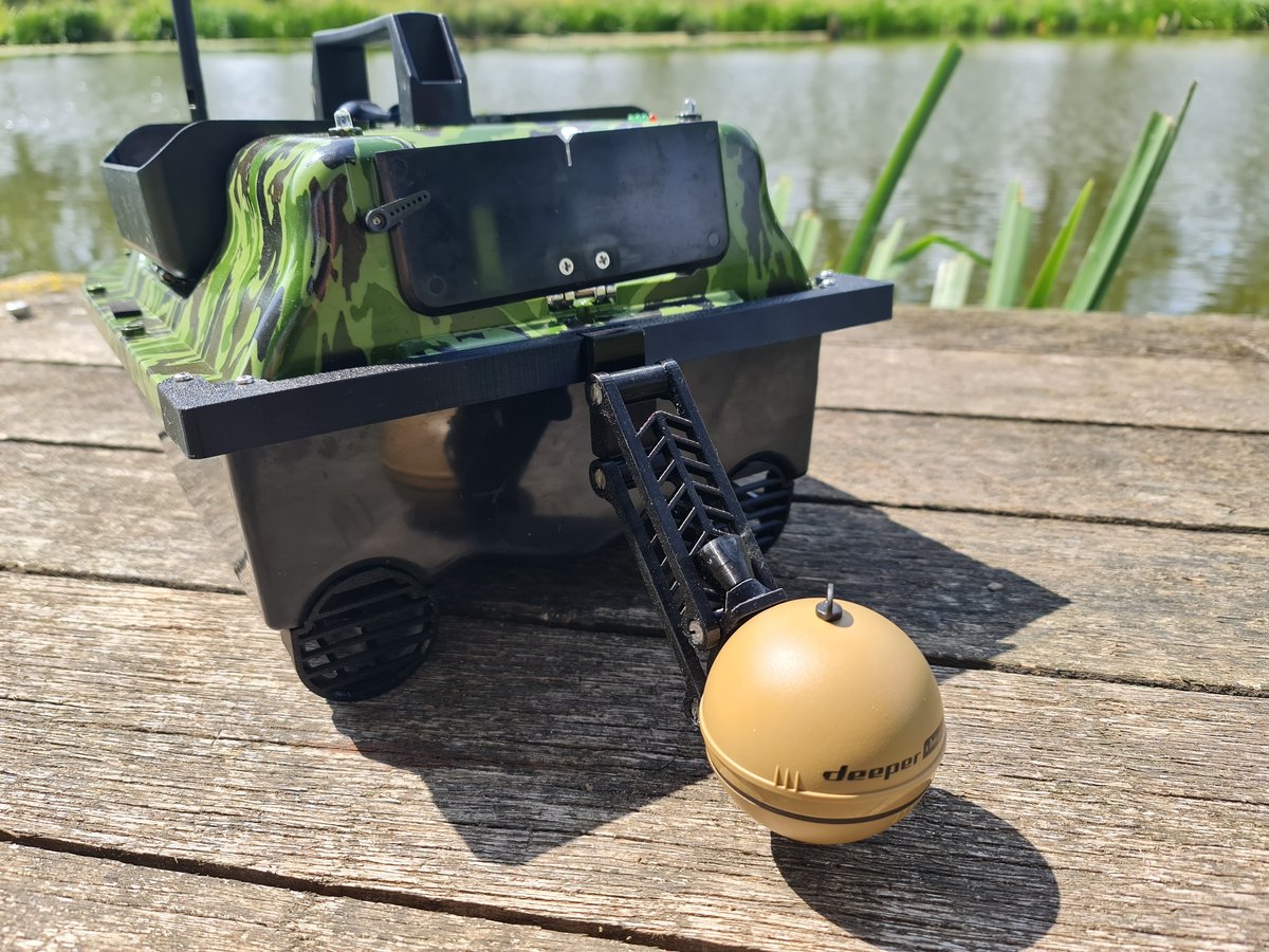 EERSTEKEUZE® - Voerboot Mount - Sonar/Fishfinder Mount - Deeper Mount ...