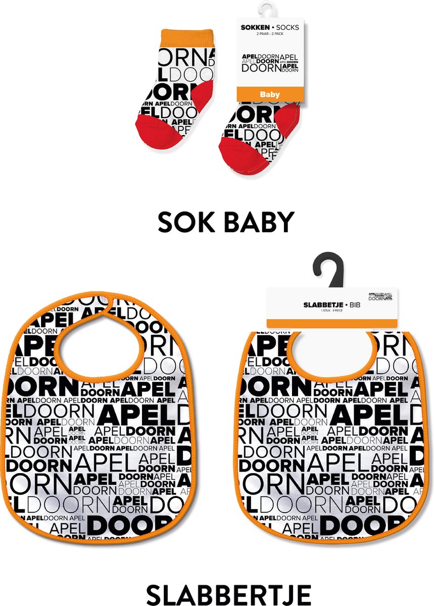 Slabbetjes en sokken met tekst - Baby cadeautjes en kraamcadeautjes - Apeldoorn