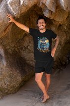Al Die Willen Te Kaap'ren Varen T-Shirt - Schipper shirt - Boot shirt - Vakantie shirt - Maat L Zwart