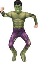 Rubies - Hulk Kostuum - Hulk Kostuum Kind - Groen, Paars, Zwart - Maat 96 - Carnavalskleding - Verkleedkleding