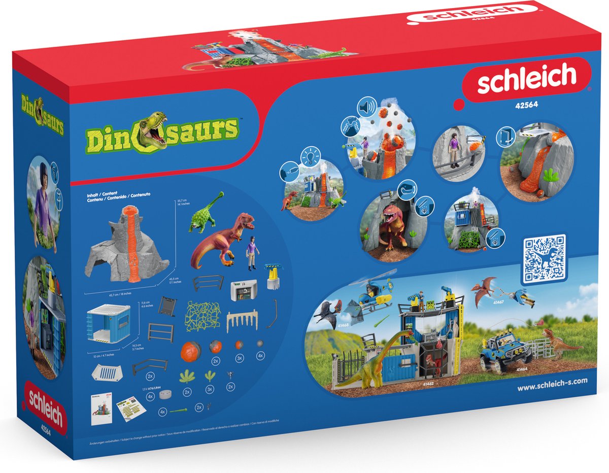 Schleich Dinosaurus Groot Dino-onderzoekstation - Speelfigurenset - 41462 — afbeelding 7
