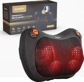 Elektrisch Shiatsu Massagekussen - Massageapparaat met Warmtefunctie - Verlicht rugpijn - Verlicht spierpijn - Pure ontspanning