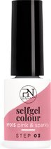 PN Selfcare 'N15 Pink and Sparkly' Gel Nail Roze - Vegan & Hema Vrij - 21 Dagen Effect - Gel Nagellak voor UV/LED Lamp - 6ml