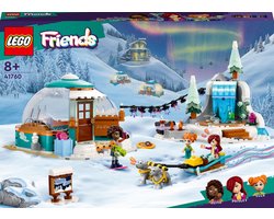LEGO Friends Iglo vakantieavontuur Speelgoed Winter Glamping Set met Speelgoed Hond - 41760 Image