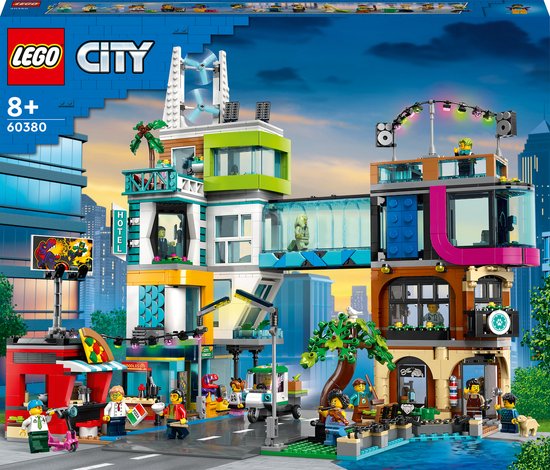 LEGO City Binnenstad Modular Building Constructie Speelgoed - 60380