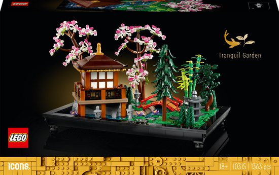 LEGO Icons Rustgevende tuin- 10315 cadeau geven