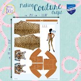 Making Couture Outfit kit Kitty Tiger - Dress YourDoll - PN-0164655