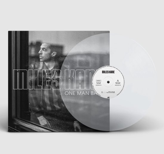 Miles Kane 'One Man Band' albumhoes met transparante LP.