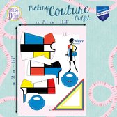Making Couture Outfit kit Twiggy Mondriaan - Dress YourDoll - PN-0164650
