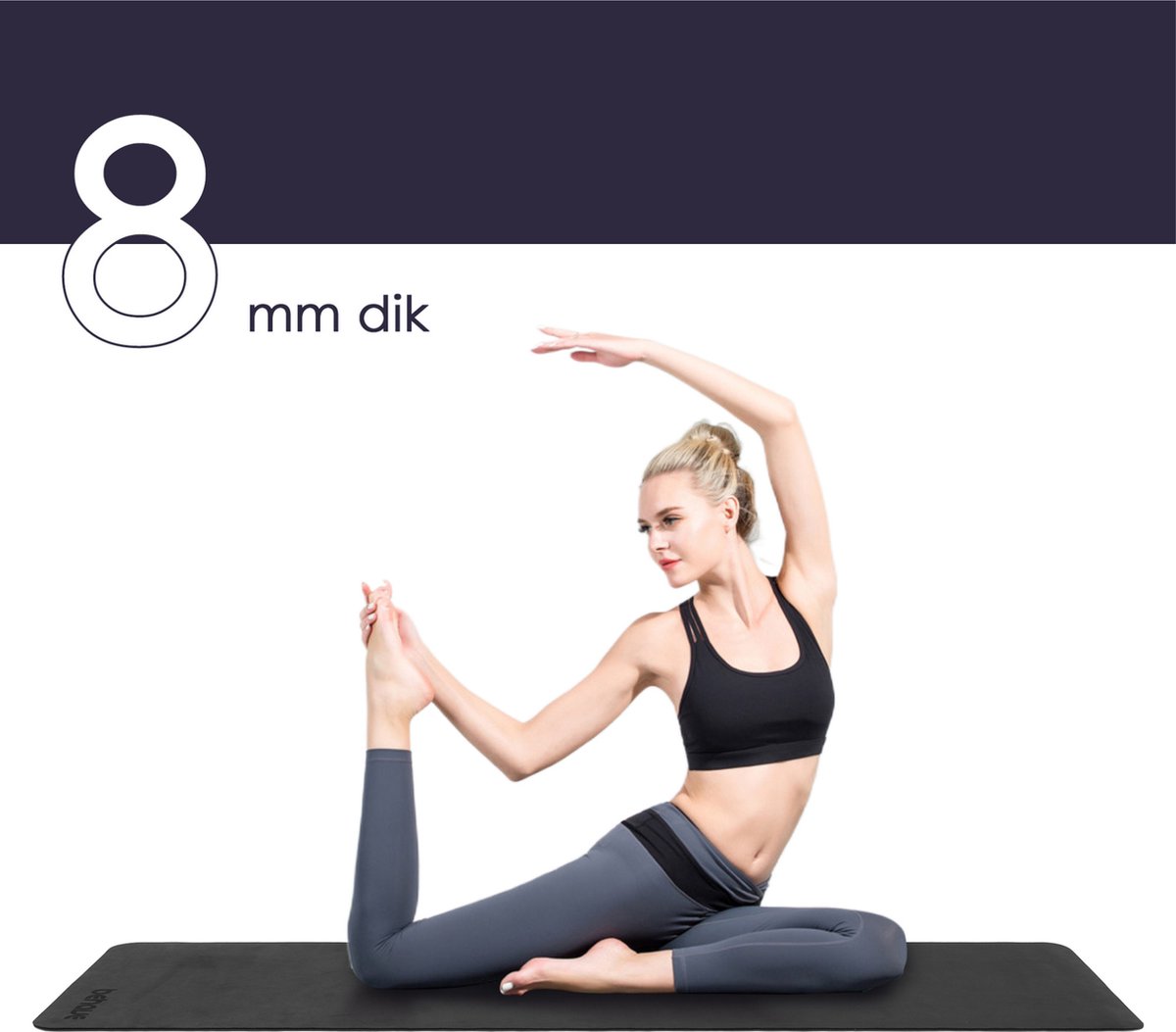 Behave Yoga Mat - Yogamat thumbnail 4
