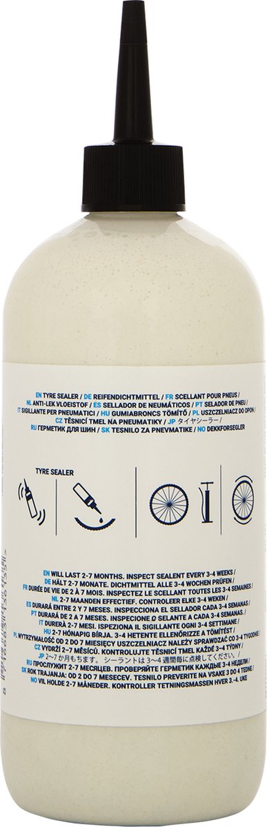 BBB Cycling Tubeless Sealant BioSeal - Biologisch Afbreekbaar - Tyre Sealant - 500ml - BTI-181 van BBB Cycling — afbeelding 2