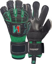 ONEKEEPER - Solid Robusto - Keepershandschoenen - Maat 9 - Kunstgras - Extra Beschermlaag - Enkele Band - Antislip - Fusion Vinger - Rubber Punchzone