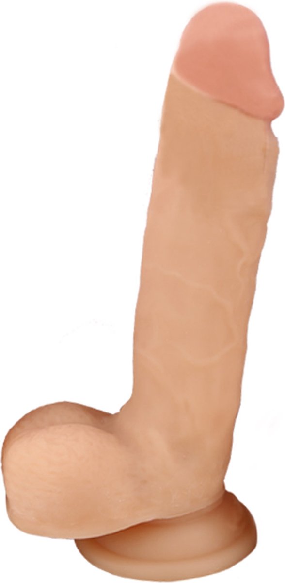Goedkoopste Bang It Real Dildo No. 14 Met Ballen Blank