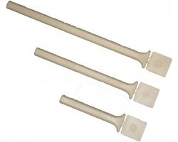 Plastic zitstok voor vogels – 10 cm - Plastic zitstok 10 cm beige - Zitstokken